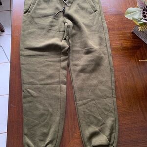 Olive Green Men's Jogger Pants